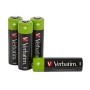 Batterie Ricaricabili Verbatim 49517 2500 mAh 1,2 V