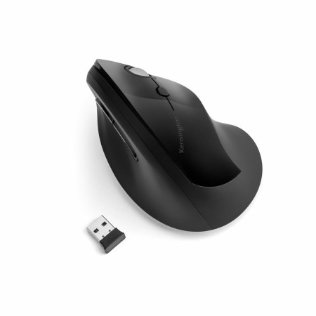 Mouse Ergonomico Ottico Kensington K75501EU Nero 1600 dpi