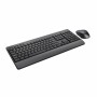 Tastiera e Mouse Trust 24531 Qwerty in Spagnolo Nero QZERTY Spagnolo