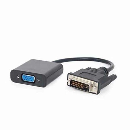 Adattatore DVI con VGA GEMBIRD A-DVID-VGAF-01 Nero