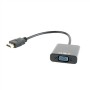 Adattatore HDMI con VGA GEMBIRD A-HDMI-VGA-03 1080 px 60 Hz Nero