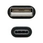 Cavo USB A con USB C NANOCABLE 10.01.210 Nero