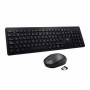 Tastiera e Mouse Wireless Ewent EW3256 2.4 GHz Nero Spagnolo