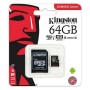 Scheda Di Memoria Micro SD con Adattatore Kingston SDCS2 100 MB/s exFAT