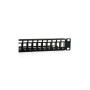 Patch Panel 24 Porte UTP Categoria 6 2LAN ARAP19C24VAC 19"