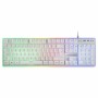 Tastiera e Mouse Mars Gaming MCPXWES Bianco Qwerty in Spagnolo QWERTY LED RGB