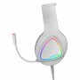 Auricolare con Microfono Gaming Mars Gaming MH222 Bianco