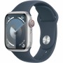 Smartwatch Apple Series 9 Azzurro Argentato 41 mm