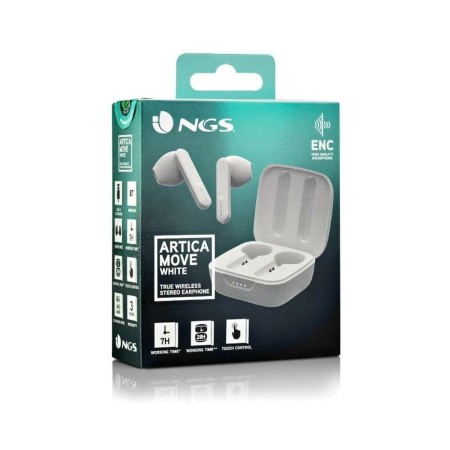 Auricolari con Microfono NGS ARTICAMOVEWHITE Azzurro