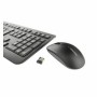 Tastiera e Mouse Wireless Cherry JD-0710ES-2 Nero Qwerty in Spagnolo QWERTY