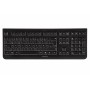 Tastiera e Mouse Cherry DW3000 Qwertz Tedesco Nero