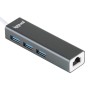 Hub USB-C iggual IGG319253 Nero Grigio