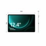 Tablet Samsung Galaxy Tab S9 FE+ 12,4" 1 TB 256 GB Grigio