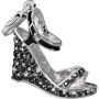 Charm da Donna Glamour GS2-01 Nero (4 cm)