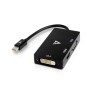 Adattatore Mini DisplayPort con VGA/DVI/HDMI V7 V7MDP-VGADVIHDMI-1E Nero