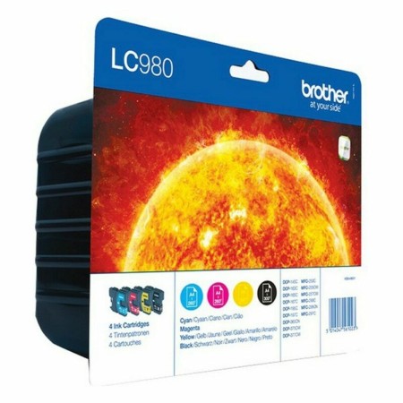 Cartuccia d'Inchiostro Originale (confezione da 4) Brother LC-980VALBP Multicolore