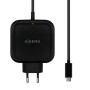 Caricabatterie da Parete + Cavo USB C Aisens ASCH-1PD65WL-BK Nero