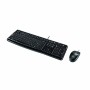 Tastiera e Mouse Ottico Logitech 920-002550 USB Nero Qwerty in Spagnolo