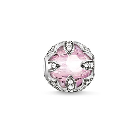 Perlina Donna Thomas Sabo K0108-640-9 Rosa Argentato (1,1 cm)