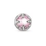 Perlina Donna Thomas Sabo K0108-640-9 Rosa Argentato (1,1 cm)