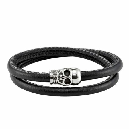 Bracciale Unisex Thomas Sabo UB0010-825-11 Argentato Nero 15 cm