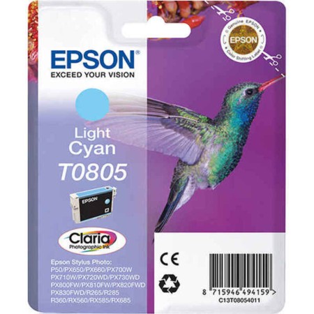 Cartuccia ad Inchiostro Originale Epson T0805 Ciano