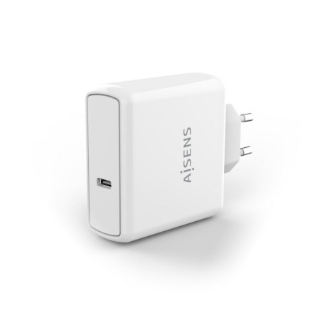 Caricabatterie Aisens Cargador PD3.0 QC3.0 1 Puerto 1xUSB-C 60W, Blanco USB-C Bianco