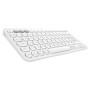 Tastiera Wireless Logitech K380 AZERTY Bianco Francese