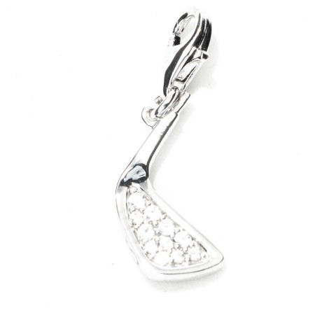 Perlina Donna Xenox CHARM_GOLF2 Argentato 1 cm