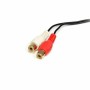 Cavo Audio Jack (3,5 mm) con 2 RCA Startech MU1MFRCA       Nero 1.8 m