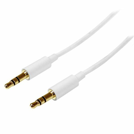 Cavo Audio Jack (3,5 mm) Startech MU1MMMSWH      Bianco 1 m