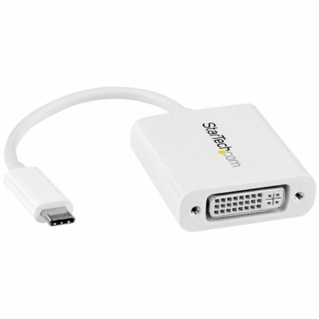 Adattatore USB C con DVI Startech CDP2DVIW       Bianco