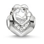 Perlina Donna Thomas Sabo SET0359-494-11-L2079 Bianco 1,1 cm