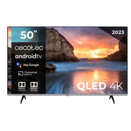 Smart TV Cecotec VQU10050 50" 4K Ultra HD Android TV HDR10 QLED