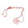 Bracciale Folli Follie 3B17S049RC Rosa 12 cm