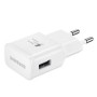 Caricabatterie da Parete + Cavo Micro USB C Samsung EP-TA20EWECGWW USB 2.0 2 mA 5 V 240 V Bianco