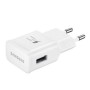 Caricabatterie da Parete + Cavo Micro USB C Samsung EP-TA20EWECGWW USB 2.0 2 mA 5 V 240 V Bianco