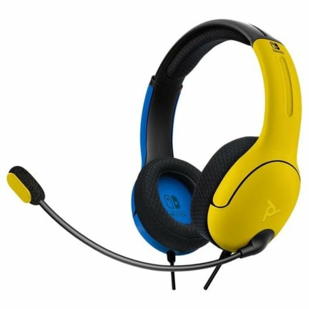 Auricolari con Microfono PDP 500-162-YLBL-NA Giallo Azzurro Nero