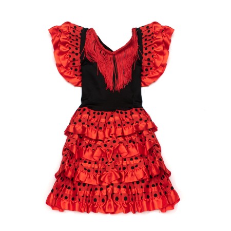 Vestito Flamenco VS-NROJO-LN1 1 Anno