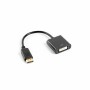 Adattatore DisplayPort a DVI Lanberg AD-0007-BK Nero 10 cm