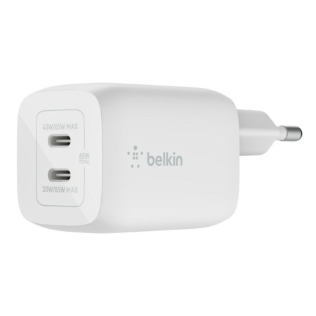 Caricabatterie da Parete Belkin WCH013vfWH Bianco 65 W