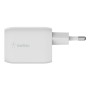 Caricabatterie da Parete Belkin WCH013vfWH Bianco 65 W