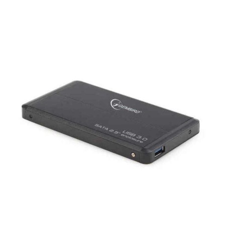 Involucro per Hard Disk GEMBIRD EE2-U3S-2-S Nero Argento USB USB 3.0 SATA USB 3.2 2,5"