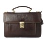 Borsa Donna Maison Heritage EDMOND-MARRON-FONCE Marrone 26 x 18 x 8 cm