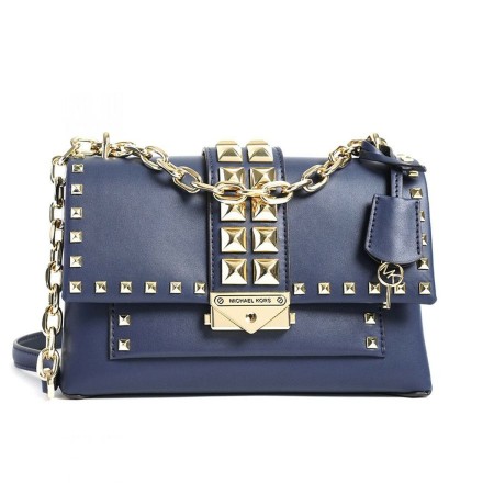 Borsa Donna Michael Kors 35F2G0EF6O-NAVY Azzurro 23 x 19 x 9 cm