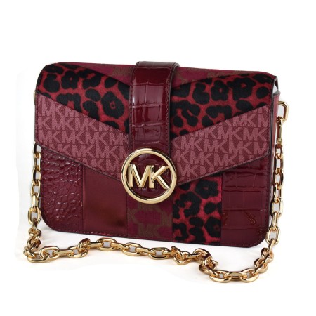 Borsa Donna Michael Kors 35F2GNML2Y-MULBERRY-MLT Rosso 23 x 17 x 5 cm