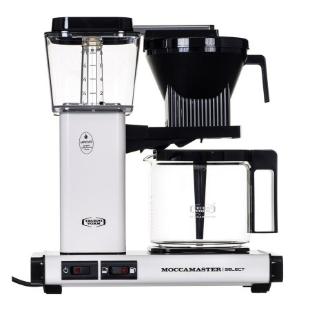 Caffettiera Americana Moccamaster KBG SELECT Bianco Nero 1520 W 1,25 L