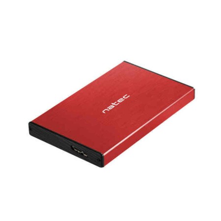 Custodia Hard Disk Natec NKZ-1279 Nero Rosso USB Micro USB USB 3.2