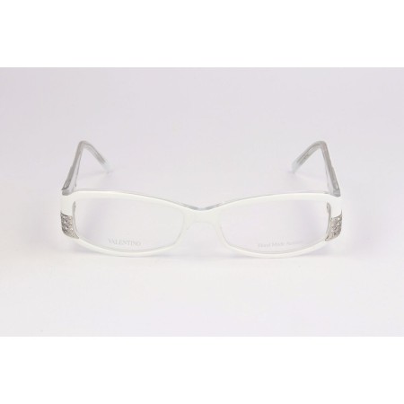 Montatura per Occhiali Unisex Valentino VAL-5657-FGX Bianco Ø 52 mm