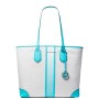 Borsa Donna Michael Kors 30S2SV0T3V-OCEAN-BLUE-MULTI Grigio 35 x 30 x 17 cm